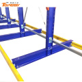 Heavy Duty Warehouse Storage Steel Pipe Cantilever Rack